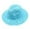 Sky Blue, variant on Fgnfyis Panama Wide Brim Straw Hat Foldable for Summer Beach Trip Ivory and Brown Sun Hats for Women Purple