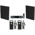 thumbnail image 1 of Rockville RPA60BT Bluetooth Karaoke Receiver Amplifier+Slim Wall Speakers+2 Mics, 1 of 9