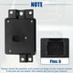 thumbnail image 4 of Interruptor de Faro Unique Bargains Para Dodge Dakota 2005 2011 Negro, 4 of 8