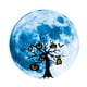 thumbnail image 1 of Inteprter Pegatina de pared decoración de Halloween Luna ventana calcomanía luminosa 3D papel tapiz autoadhesivo para decoración de fiesta en casa Kits de decoración para fiestas arbol de calabaza Inteprter HA007412-04, 1 of 6