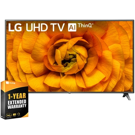 LG 75UN8570PUC 75inch UHD 4K HDR AI Smart TV 2020 Model Bundle with 1 Year Extended Warranty(75UN8570 75 TV)