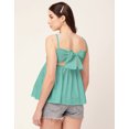 thumbnail image 2 of Moomaya Summer Tops For Women Adjustable Shoulder Strap Casual Solid Tank Top, 2 of 9
