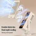 thumbnail image 4 of Ikohbadg Two Blade USB Recirculating Fan, Rechargeable Desktop Fan with High Wind Power, Ideal for Home and Office Use, Portable Design for Easy Movement and Cooling, 4 of 9