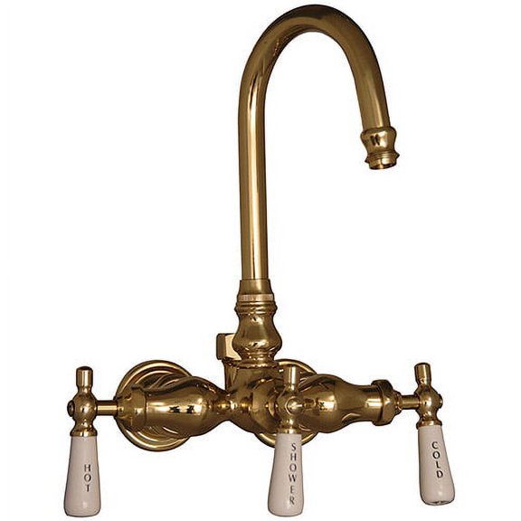 BarclayLeg Tub Diverter w/Porcelain