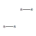 thumbnail image 4 of Qarigey Anillo para pezones con barra, decoración de cuerpos pequeños de Metal Sexy, accesorio de moda, para el cuerpo con estilo Tipo 5 2piezas, 4 of 6