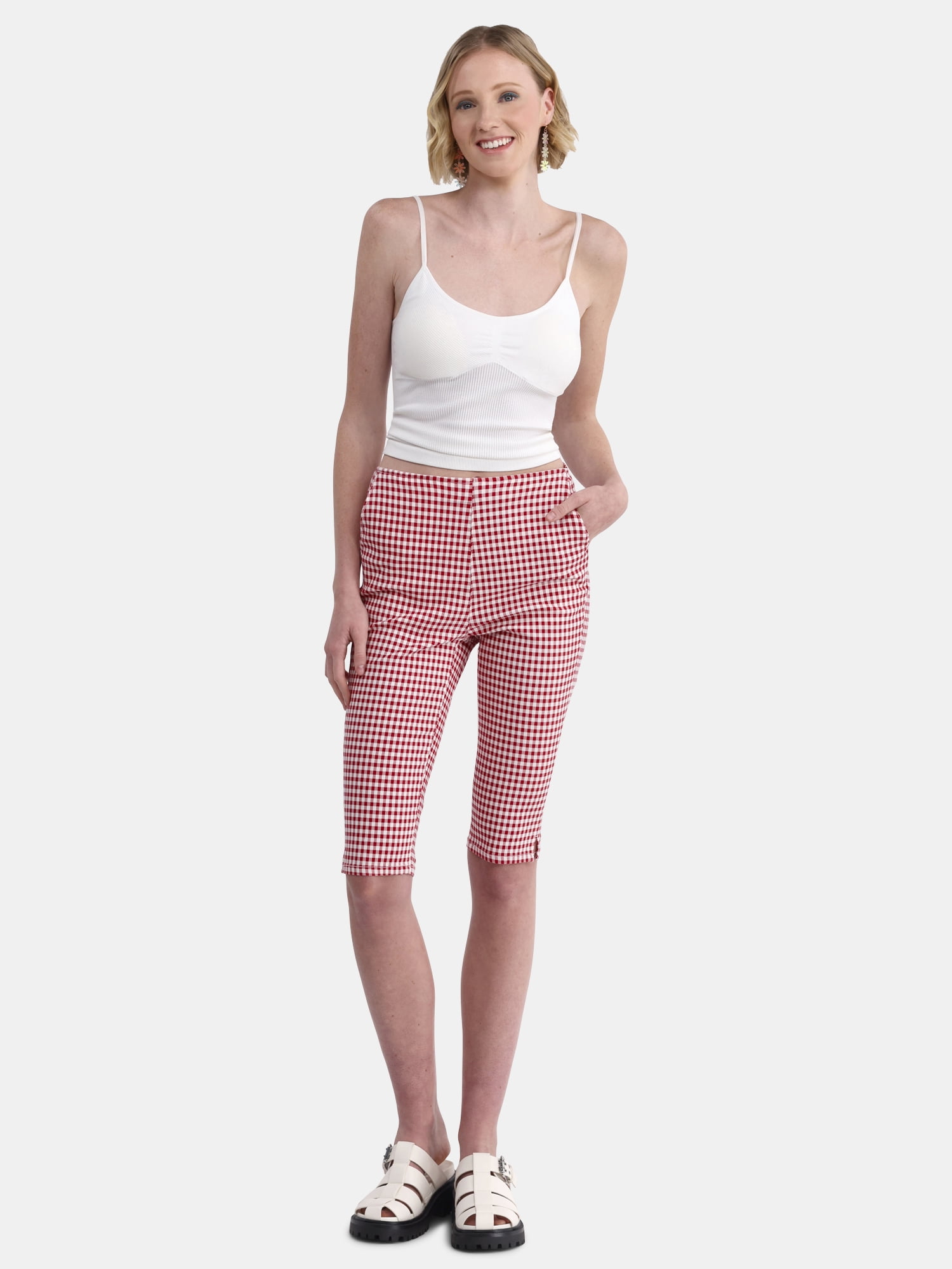 No Boundaries Pull-On Capri, Inseam 15", Women's