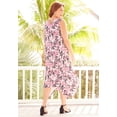 thumbnail image 3 of Catherines Women's Plus Size Anywear Reversible Crisscross V-Neck Maxi Dress, 3 of 5