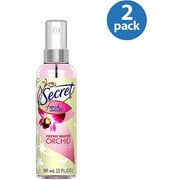 Secret Fresh Effects Body Mist Fresh Water Orchids, 3 fl oz (Pack of 2)