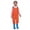 1-Orange, variant on Girls Rain Pants Adjustable Girls Waterproof Rain Pants Windproof Mud Proof Rain Wear for Boys and Girls 2-3 Years