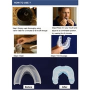 Anti Snoring Devices Stop Snoring Anti Snore Mouthpiece Guard Tray Sleeping