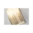 thumbnail image 3 of Lucas McKearn Sawgrass 1-light Metal Bath Vanity Light in Silver Leaf, 3 of 4