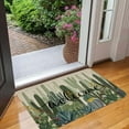 thumbnail image 2 of Welcome Mats Outdoor Cactus Green Door Mat 36" x 24" Non-Slip Washable Mats Indoor Entrance Front Doormat, 2 of 6