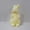 Yellow, variant on Easter Bunny Figurines, 12.2 Inch Pastel Bow-Tied Bunny Tiered Tray Decor, Spring Table Centerpiece for Indoor Decor, Bunny Shape Decoration for Home Party Office & Living Room