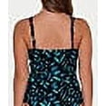 thumbnail image 5 of Sunsets Swimwear Cascade Seagrass Texture Taylor Tankini Top, 5 of 6