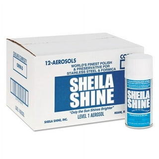 Sheila Shine Stainless Steel Cleaner Aerosol 10 oz, 2 Each