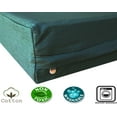thumbnail image 2 of Dogbed4less 55"X37"X4" Size Green Canvas Washable External Replacement Cover Only, 2 of 5