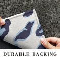thumbnail image 6 of White and Blue Of Leopard Print Door Rugs,Washable Non Slip Door Mats Indoor,Decorative Door Mats,Entry Mat Indoor for Entrance,Bedroom,Kitchen,Bathroom,20"x32", 6 of 6