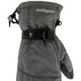 thumbnail image 3 of HOTFINGERS Women's Rip-N-Go Mittens, Color: Dark Heather Gray, Size: L, 3 of 4