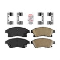 thumbnail image 1 of AmeriBRAKES Front Ceramic Disc Brake Pads NWF-PRC1522 for Car Chevrolet Cruze Sonic Limited, 1 of 8