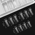 thumbnail image 2 of Extension Gel Dual Nail Forms - 300pcs Poly Nail Gel Forms Acrylic Nails Mold Artificial UV Gel DIY Polish Manicure Tool, 2 of 5