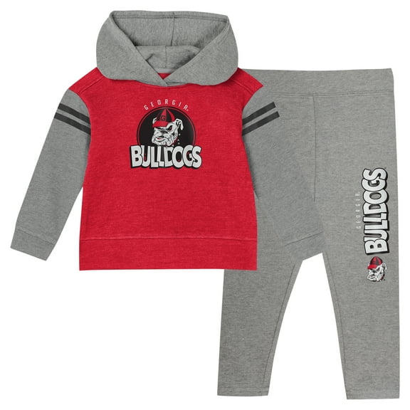 Girls Toddler Georgia Bulldogs Clubhouse-Pullover Hoodie and Legging Set