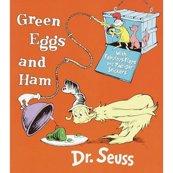 Nifty Lift-And-Look Books: Green Eggs and Ham [With Stickers] (Brdbk)(Hardcover)