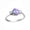 Purple, variant on Arlette Simulated Fire Green or Purple Opal Ring Womens Engagement Ginger Lyne Collection