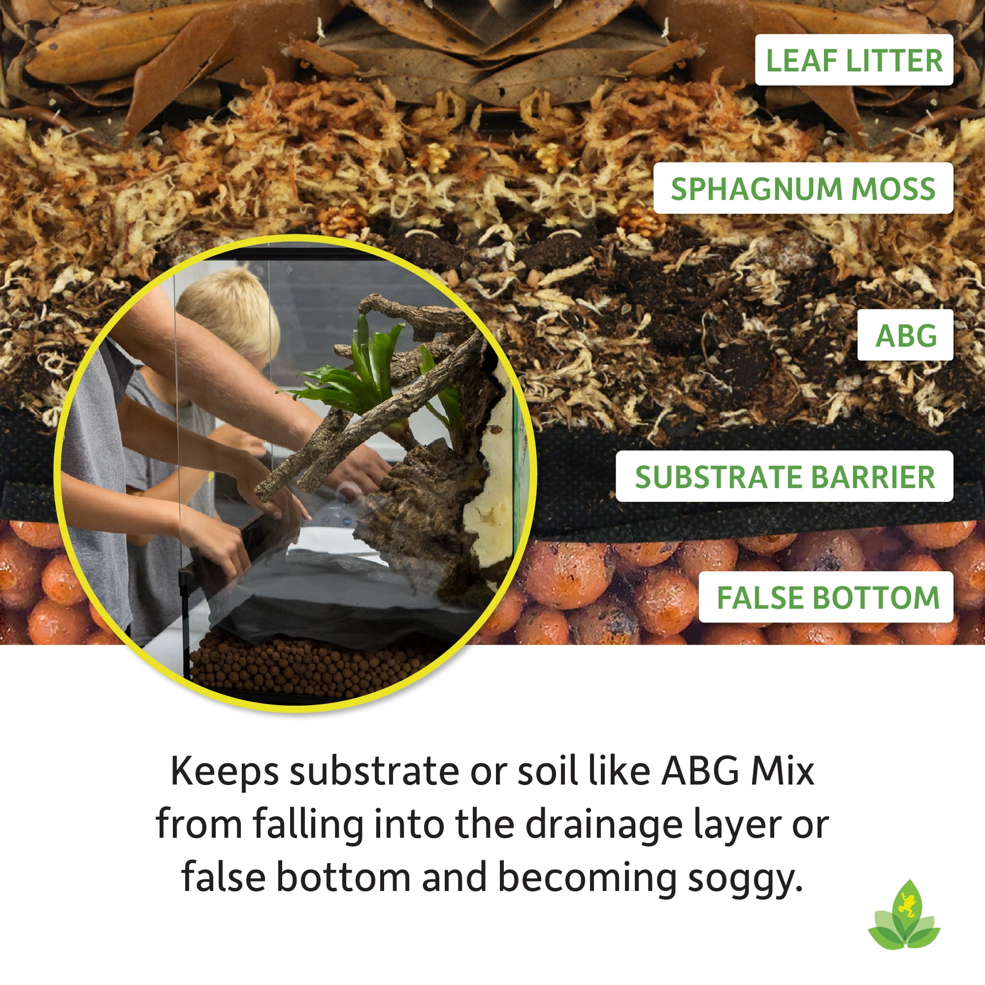 Josh's Frogs Substrate Barrier (24