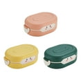 thumbnail image 5 of Bento Lunch Box under $5! Xqxayjr Cute Lunch Box for Teens,Portable Bento Box,3 Compartment Food Container,Leak Proof Lunch Box,Microwave Safe Food Container,Light Food Storage,High Temperature, 5 of 9