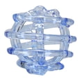 thumbnail image 2 of Apeya Spiral Wrap Blue Flower Frog, 2.36x2 Inch Clear Glass Grid Arrangement Holder, Prevents Tangling and Tipping over for Upright Long-Lasting Floral Displays, 2 of 9