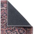 thumbnail image 7 of Rugs.com Maahru Collection Washable Rug – 8 Ft Runner Rust Red Low-Pile Rug Perfect For Hallways, Entryways, 7 of 7