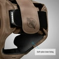 thumbnail image 6 of Hayabusa T3 LX Leather Adjustable MMA Headgear - Brown, One Size, 6 of 6