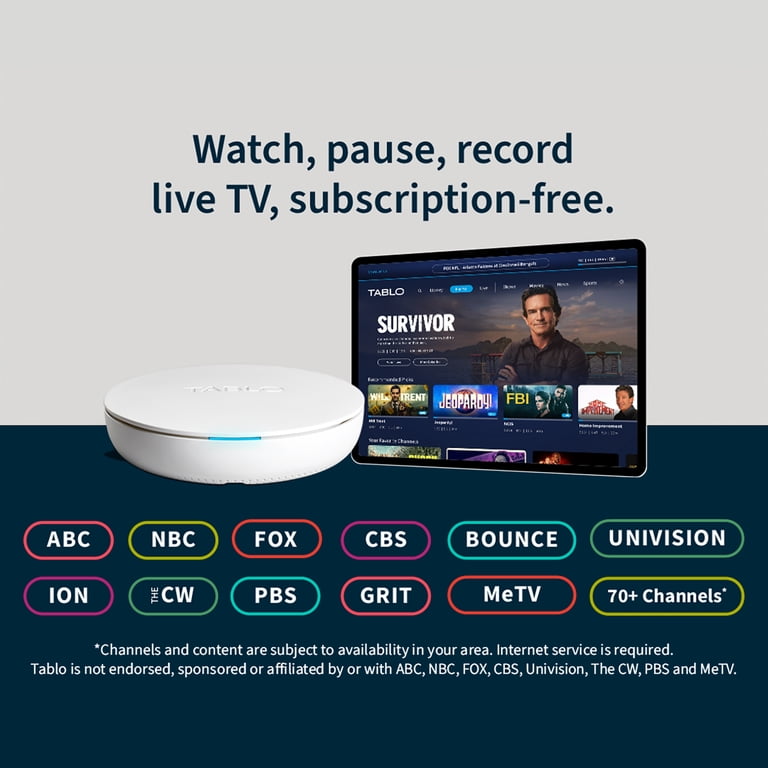Tablo 4th Gen 2-Tuner Over-The-Air DVR 128GB photo 8