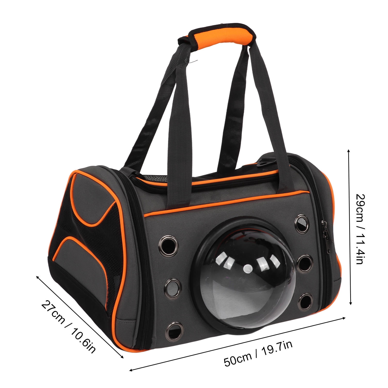 BOKYAN Breathable Cat Carrier Backpack with Transparent Window, 4‑Side Ventilation, Adjustable Shoulder Strap