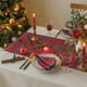 thumbnail image 5 of Enredaderas navideñas artificiales con frutos rojos, adecuadas para decoraciones de fiestas como puertas, ventanas y chimeneas., 5 of 5