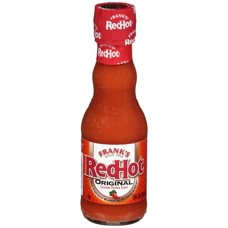 Frank's RedHot Original Cayenne Pepper Sauce, 5 fl oz 5 Fl Oz (Pack of 1)