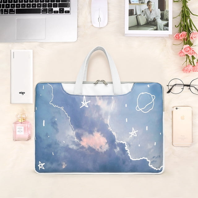 Bolsa para ordenador con estampado de dibujos animados, bolsa para ordenador portátil de 13,3 pulgadas, 14 pulgadas y 15,6 pulgadas, bolsa con forro para tableta, envío directo