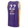 thumbnail image 3 of Unisex Fanatics Cameron Brink Purple Los Angeles Sparks Explorer Edition Fast Break Replica Jersey, 3 of 3