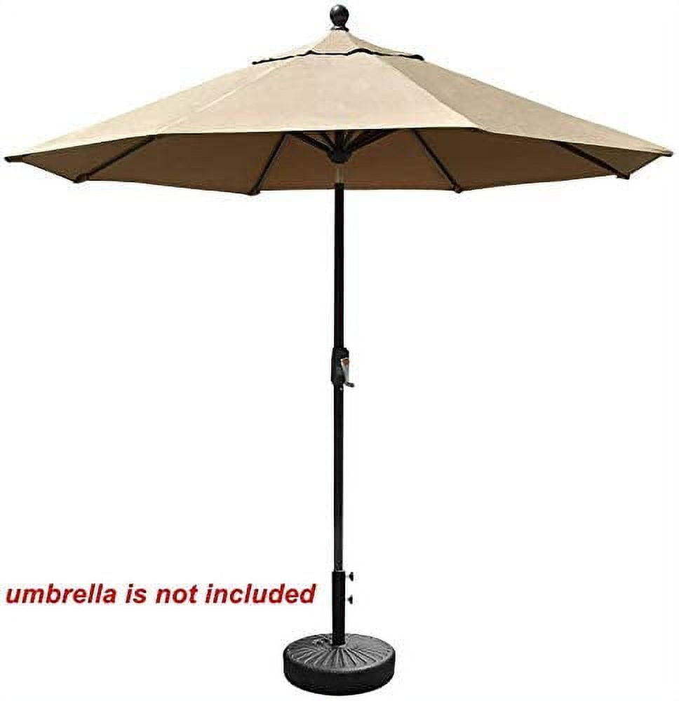 EliteShade Umbrella Base Market Patio Outdoor Water & Sand Filled Stand(Gold)