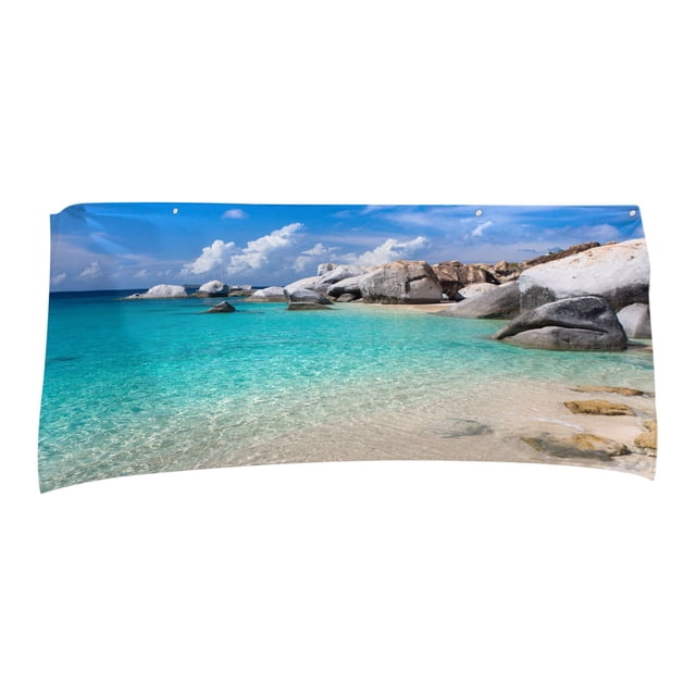 Pompotops Microfiber Beach Towel Super Lightweight Colorful Bath Towel Sandproof Beach Blanket Multi-Purpose Towel For Travel Swimming Pool 30x60 Inch Clearance