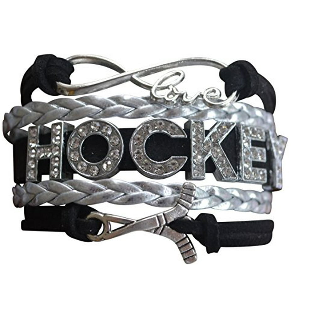 Infinity Collection Hockey Bracelet Girls Hockey Bracelet Hockey