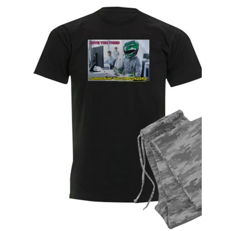 

CafePress - Power Rangers Summoning The Dragonz - Men s Dark Pajamas