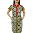 thumbnail image 5 of Bimba Women Short Printed Cotton Tunic Short Sleeves Ladies Kurta Kurti, 5 of 8