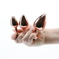 thumbnail image 3 of Rear Assets Aluminum Crystal Heart Metal Anal Trainer Kit 3 Piece, Gold, 3 of 5