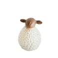 thumbnail image 1 of Sagebrook Home Ceramic 6" Sheep Figurine, Ivory, 1 of 1