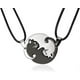 thumbnail image 1 of Collares de gato Yin Yang de acero inoxidable para parejas y amigos JM, 1 of 5