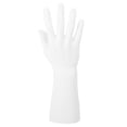 thumbnail image 1 of Milisten 1pc Vinyl Simulation Male Hand Model Hand Form Ring Stand Holder Hand Mannequin Rack Watch Ring Display Props(White), 1 of 5