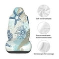thumbnail image 4 of Pofeuu Algae Corals and Seashells Print Automotive Car Seat Covers Flat Cloth Full Set Seat Covers,Car Seat Covers front seats for Cars Trucks and SUVs, 4 of 5