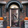 thumbnail image 2 of asddcavvf Window Stickers Window Clings Scary Window Decoration With Door Decal Jungle Stickers, 2 of 4