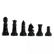 CHESS - 13 BLACK and WHITE FROSTED MIRROR (EA)